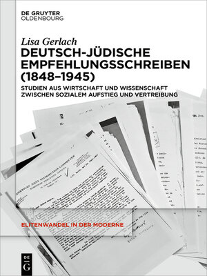 cover image of Deutsch-jüdische Empfehlungsschreiben (1848–1945)